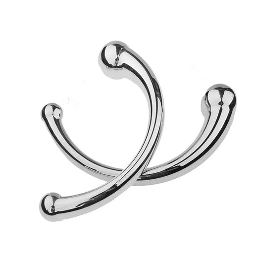 Anal Hooks Hook Anal Elegant 5858 Ended Steel Stainless Double 0807